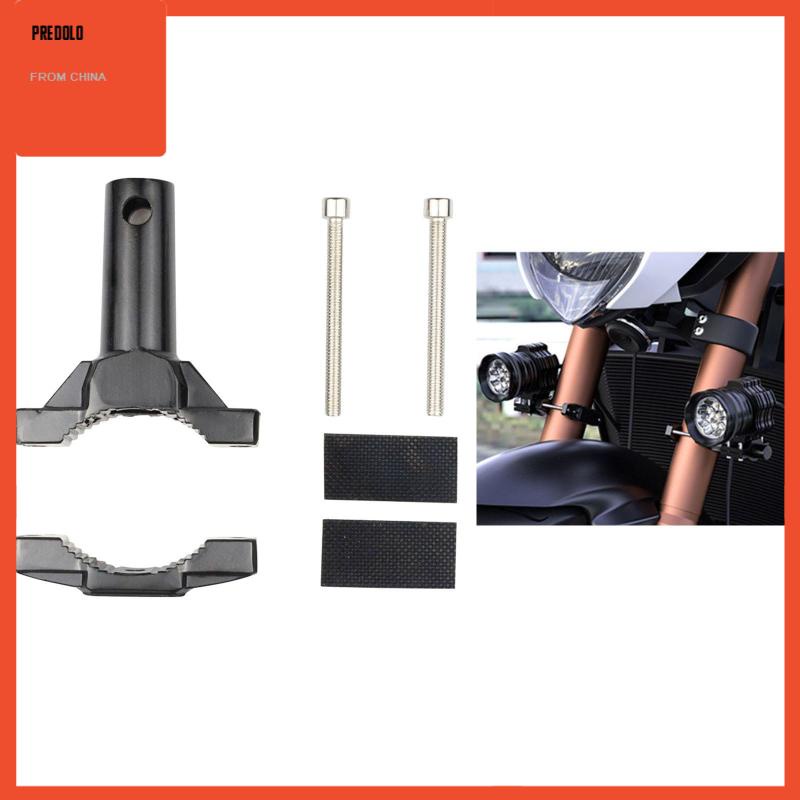 [Predolo] Mount Bracket Clamp Untuk Bemper Motor Lampu LED Lampu Kerja Stang