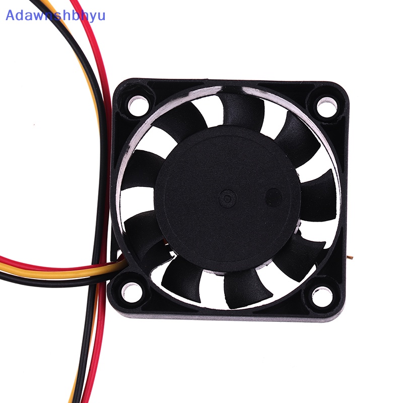 Adhyu 1Pc 401040mm 40 * 40 * 10kipas Pendingin 12V 0.8W 0.06A 3Pin Pendingin Heatsink Mini Fan ID