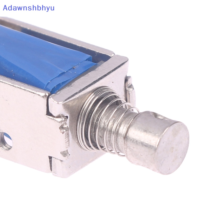 Adhyu DC3V 10mm * 11mm Micro mini Block solenoid Electro Melalui push-pull solenoid Stroke 4mm ID