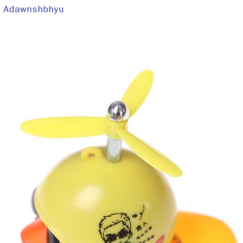 Adhyu Mobil Sepeda Hias Bebek Kuning Kecil Indah Dengan Suara Helm Olahraga Outdoor ID