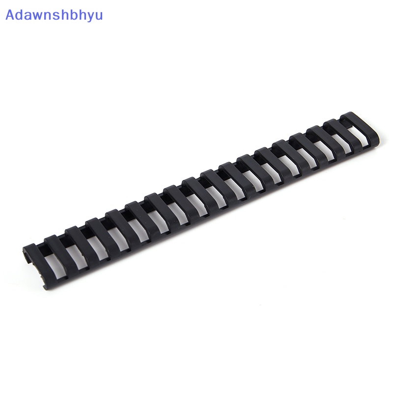 Adhyu 4pcs Penutup Rel Karet Bentuk Tangga Bahan Plastik Untuk Penutup Pelindung Handguard. Id