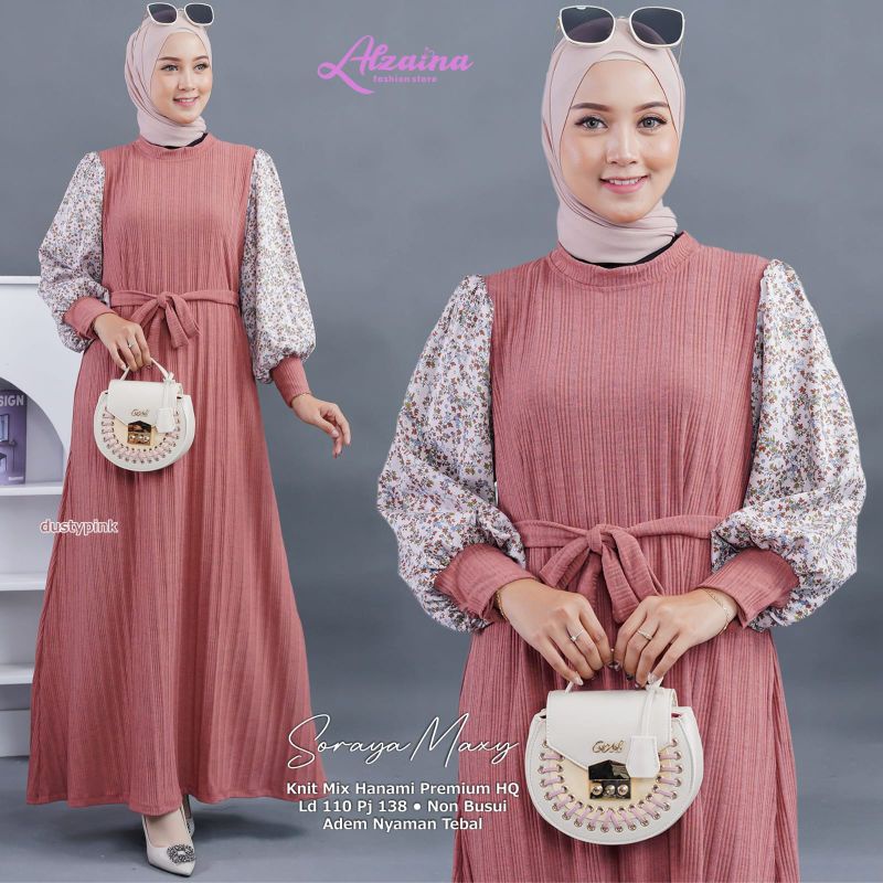 SORAYA Maxy ORI ALZAINA | Ld 110, Premium Knit mix Hanami Import