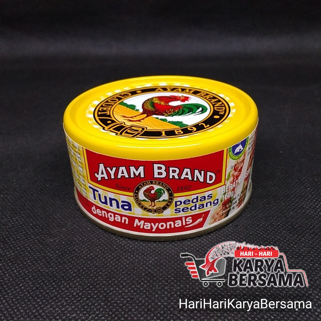 

AYAM BRAND TUNA MILD MAYONNAISE PEDAS SEDANG 160GR