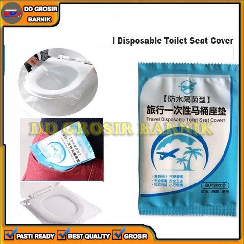 [DGB] ALAS DUDUKAN CLOSET TOILET KAMAR MANDI PLASTIK TRAVEL DISPOSABLE SEAT COVER