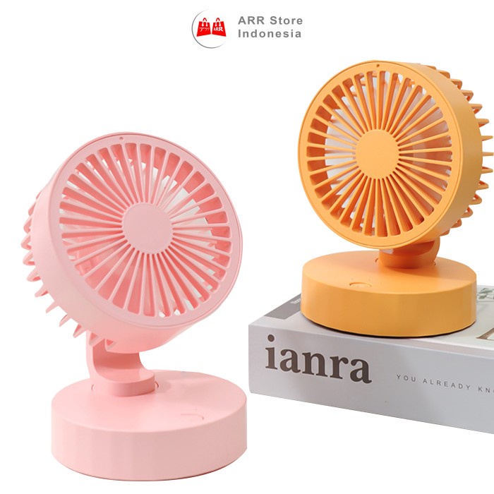 Kipas Angin Portable Mini Fan Kipas Angin Mini Kipas 3 Speed 1200 mAh