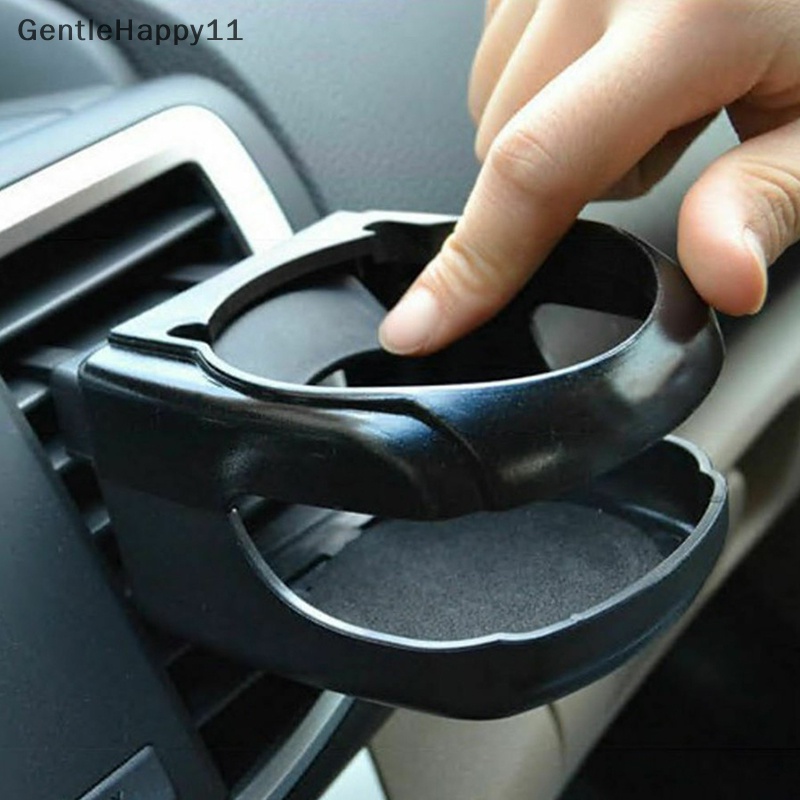 Gentlehappy Hitam Aksesoris Mobil Minuman Cup Holder Ventilasi Udara Clip-on Mount Water Bottle Stand id