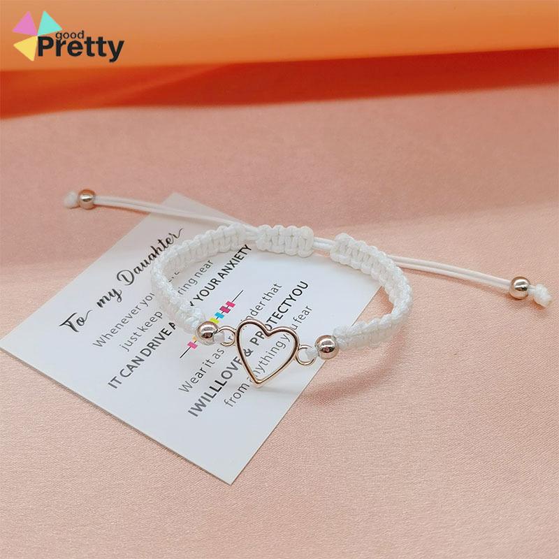 Tangan berdebar knot rata pasangan gelang cinta - PD
