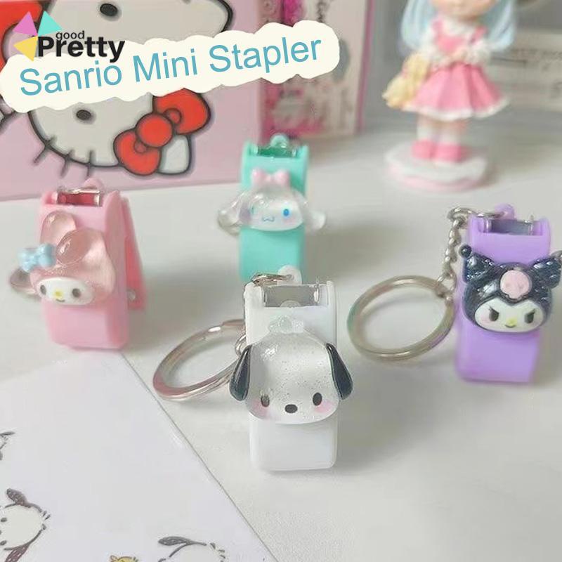 Stapler Mini Portable Motif Kartun Lucu Untuk Kantor / Sekolah - PD