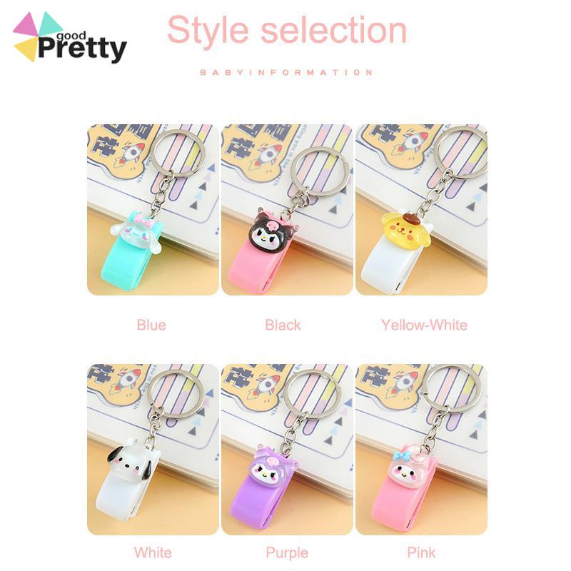 Stapler Mini Portable Motif Kartun Lucu Untuk Kantor / Sekolah - PD