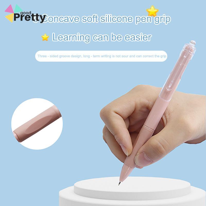 Pulpen Tinta Gel Hitam 0.5mm Retractable Portable Untuk Pelajar - PD