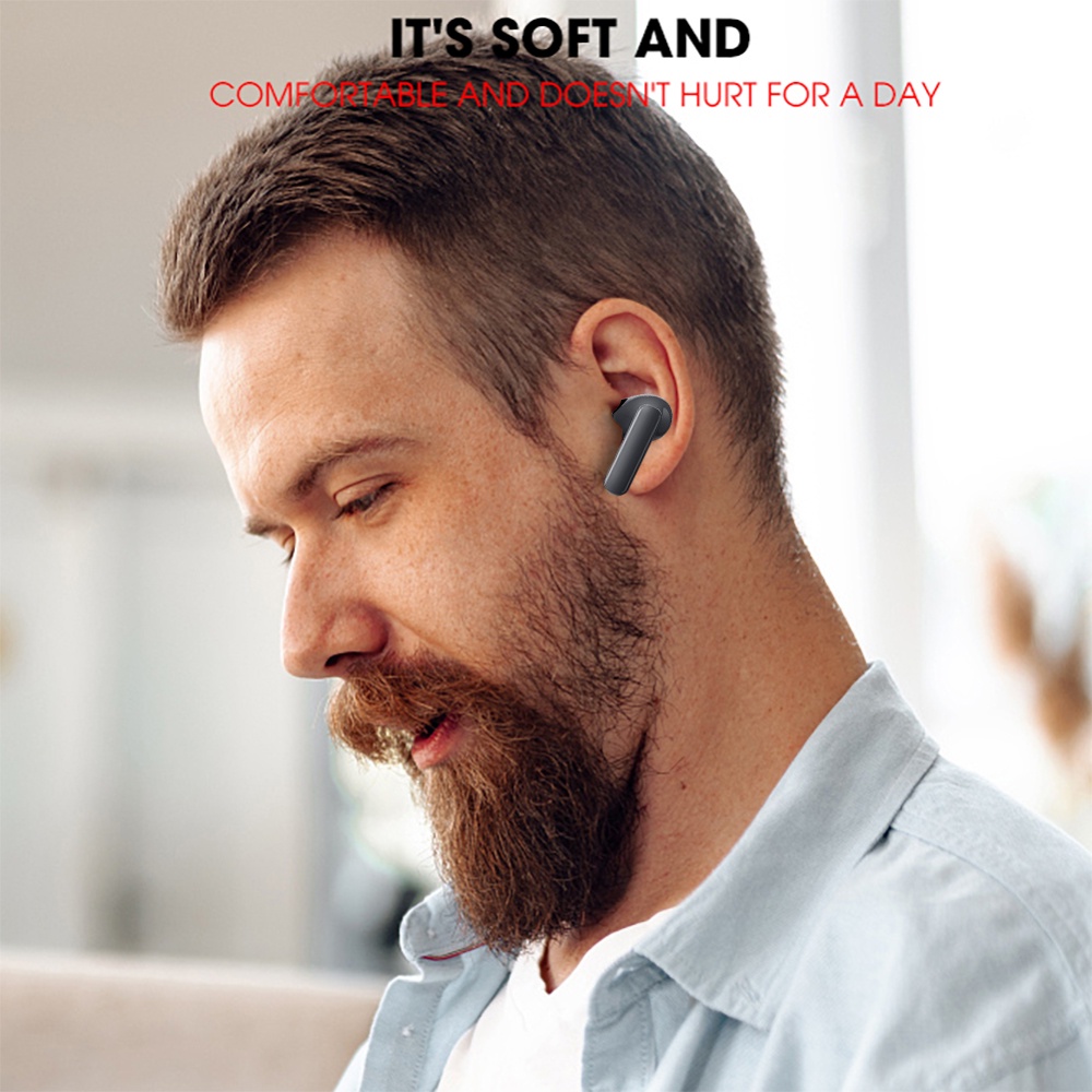 [Unggulan] Anti-noise Earplug Ear Tips Earphone Headset Penutup Penyumbat Telinga Lembut Silikon Pengganti Earplug In-Ear Earphone Aksesoris Earbuds Earmuffs Pads