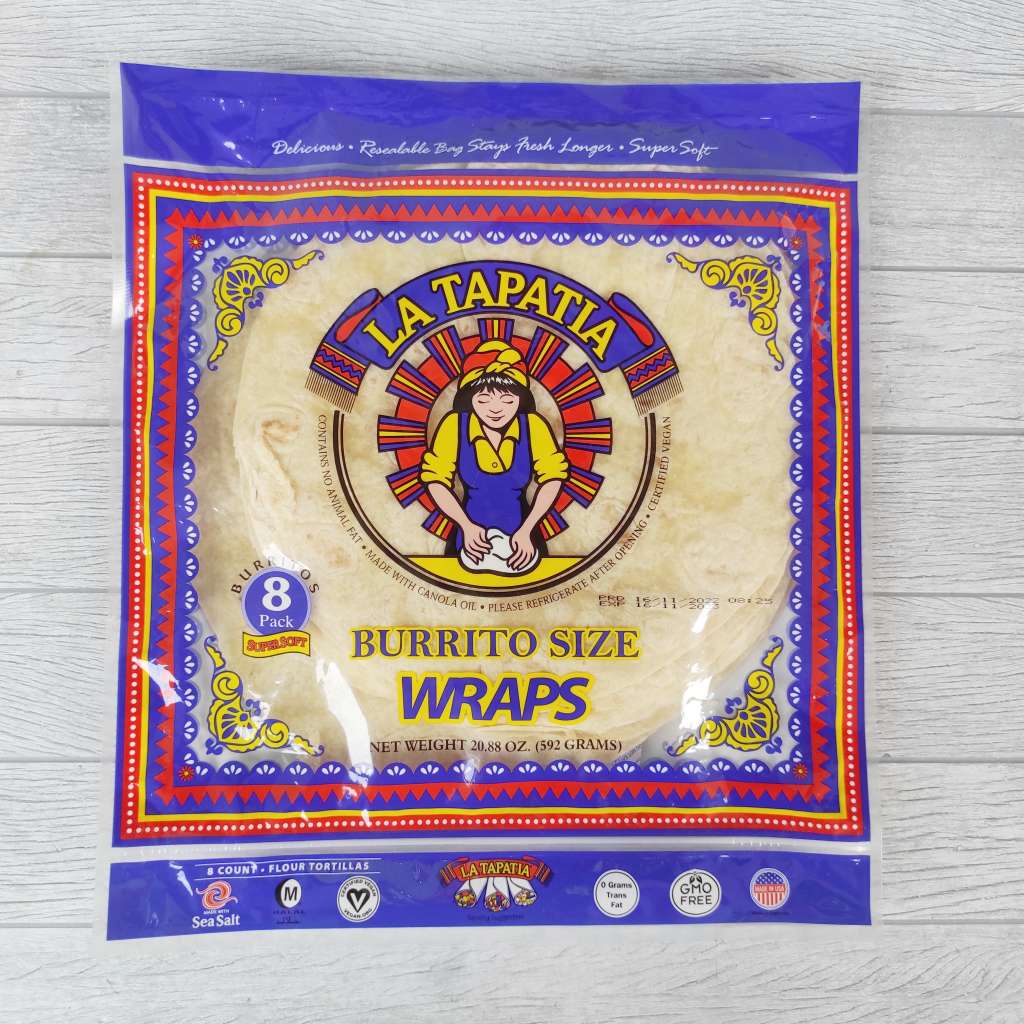 

La Tapatia Wraps Tortilla Vegan Vegetarian