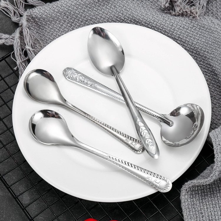 Sendok Makan Silver / Sendok Kuah 410 Stainless