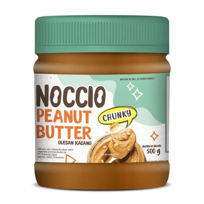 

NOCCIO PEANUT BUTTER 340 ML