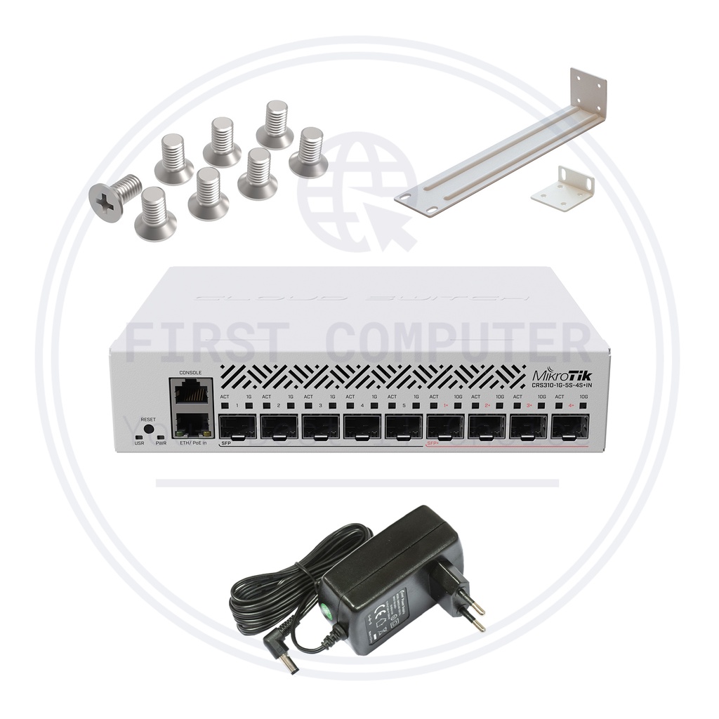 Mikrotik CRS310-1G-5S-4S+IN CRS310 1G 5S 4S+IN Router Cloud Core