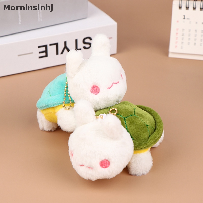 Mornin Turtle Rabbit Plush Stuffed Doll Lembut Mewah Mainan Gantungan Kunci Tas Liontin Anak Hadiah id