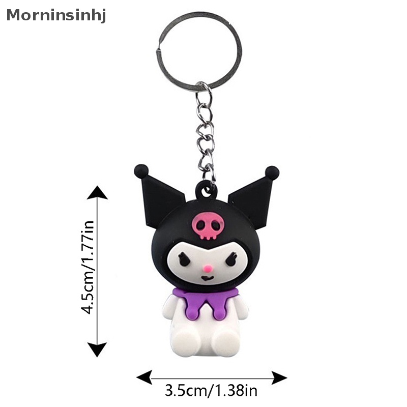 Mornin Gantungan Kunci Liontin Kuromi Hello Kitty My Melody Kartun Portable Gadis Kawaii Resin Boneka Couple Key Chain Aksesoris id