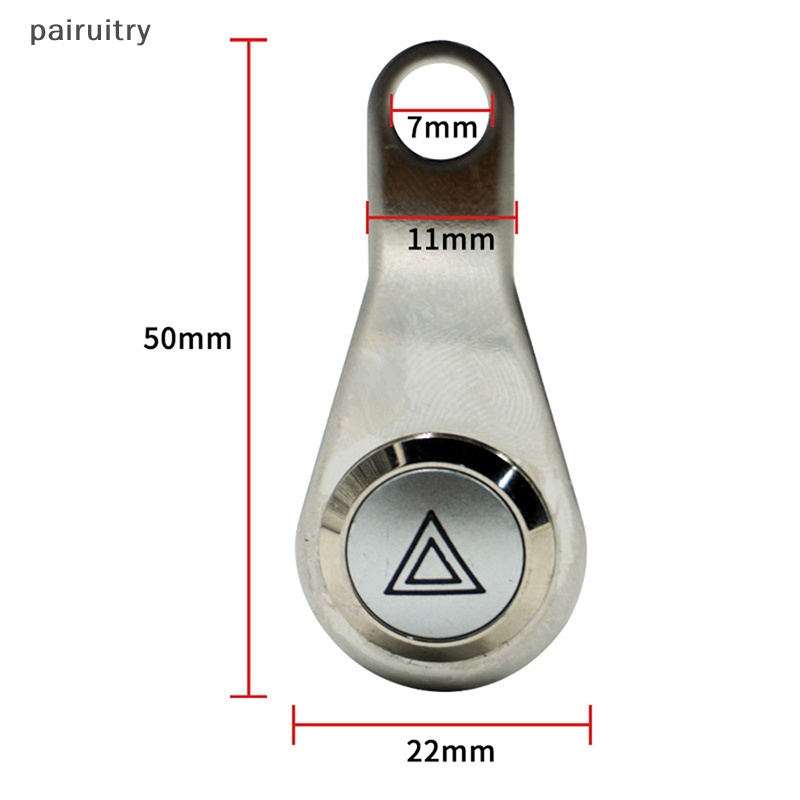 Prt For Warning Light Control Manual-Saklar Stang Motor Bolak Balik Dengan Lampu Merah LED Momentry Buttton PRT