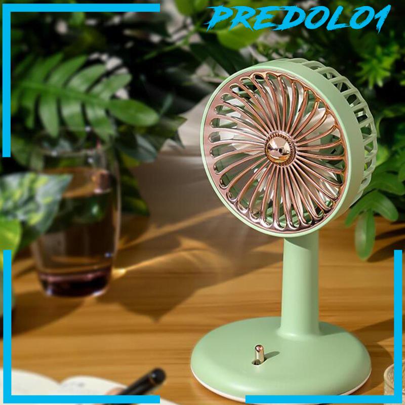 [Predolo1] Kipas Angin Meja Adjustable Angle Vintage Personal Powered Fan Untuk Kantor Indoor Pria