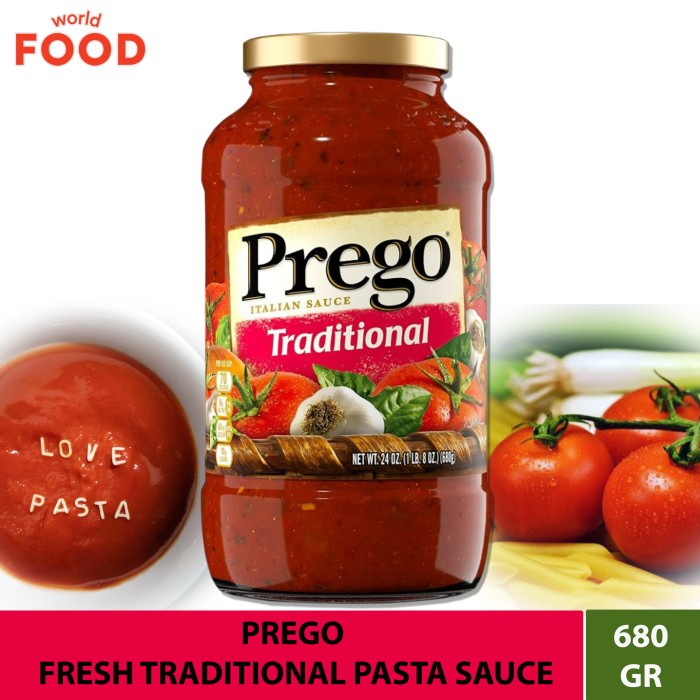 

N.E.W PREGO FRESH TRADITIONAL PASTA SAUCE