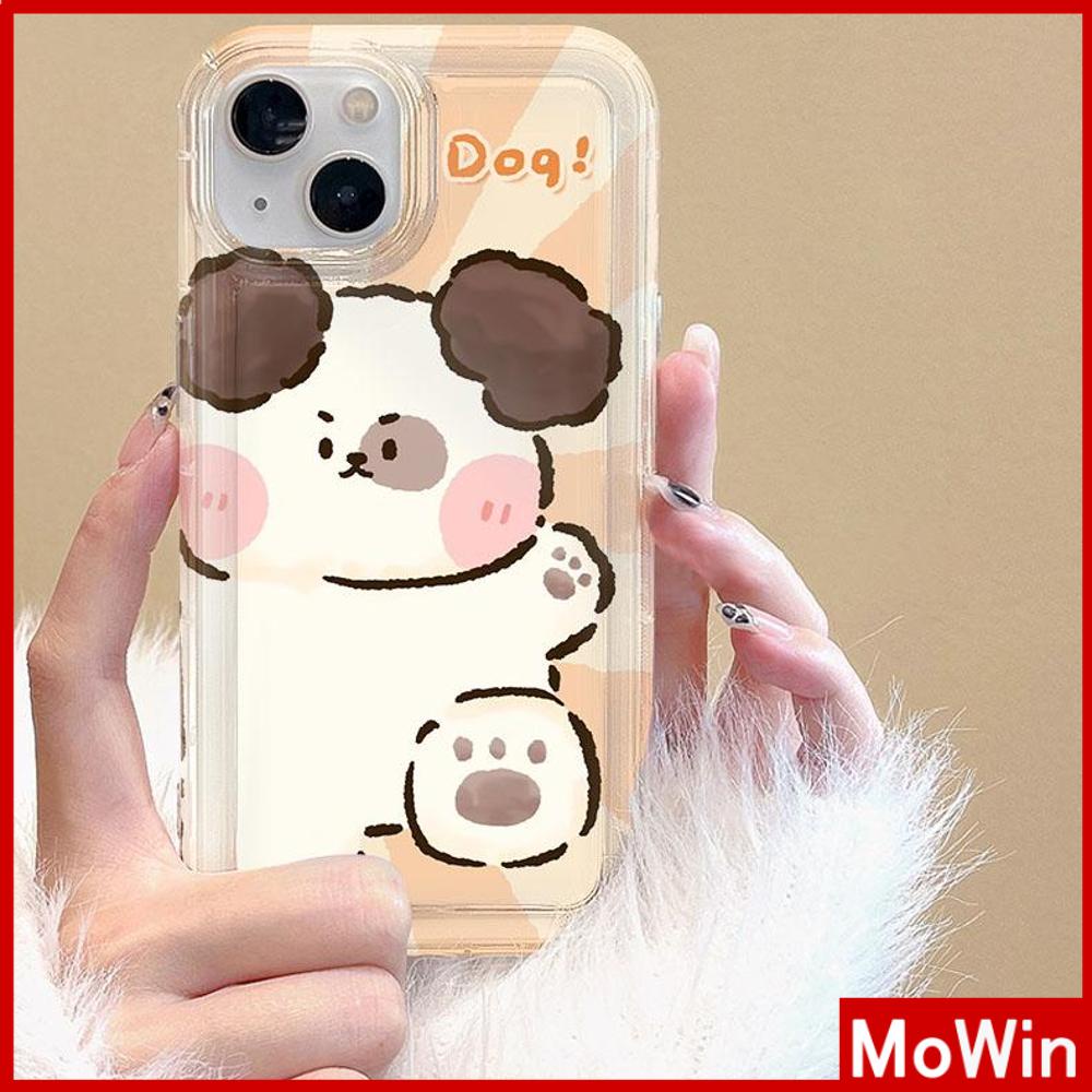 Case iPhone 14 Pro Max iPhone Case Bening Case TPU Soft Case Kantong Udara Tahan Guncangan Perlindungan Kamera Kucing Lucu Anak Anjing untuk iPhone 13 Pro Max iPhone 12 Pro Max 11 8Plus 7Plus 6Plus XR X MAX