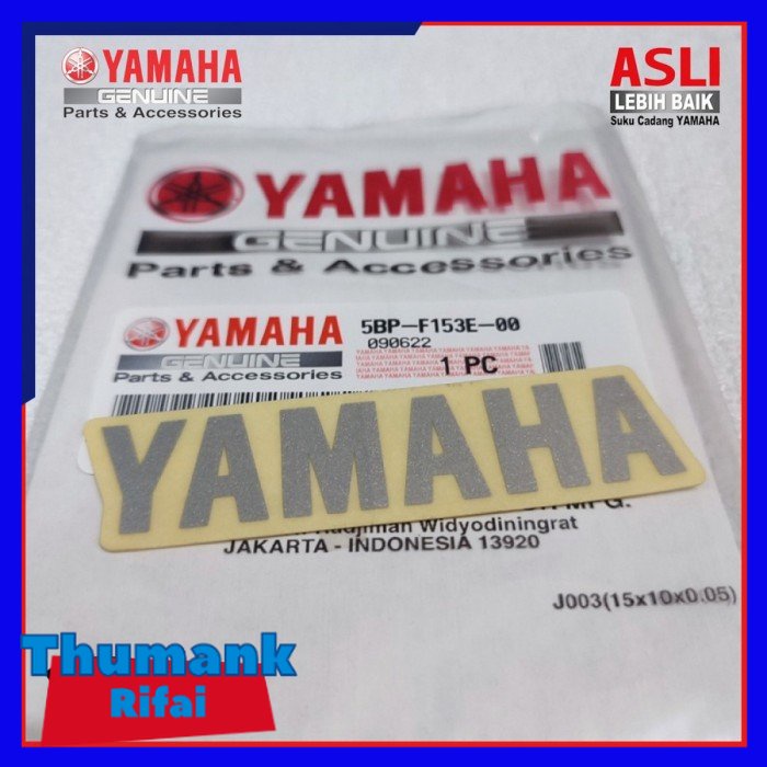 EMBLEM STIKER TOOLBOX RX KING ORIGINAL BARU YAMAHA 5BP-F153E-00