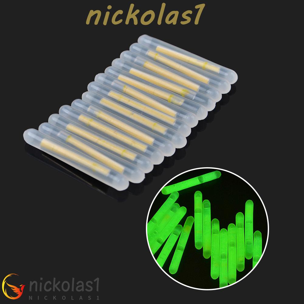 Nickolas1 Pelampung Pancing Malam Memancing Floater Aksesori Luminous Float Dark Glow Chemical Light 4.5mmx39mm Lightstick