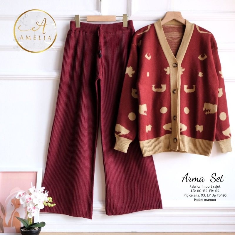 ARMA SET Rajut By AMELIA