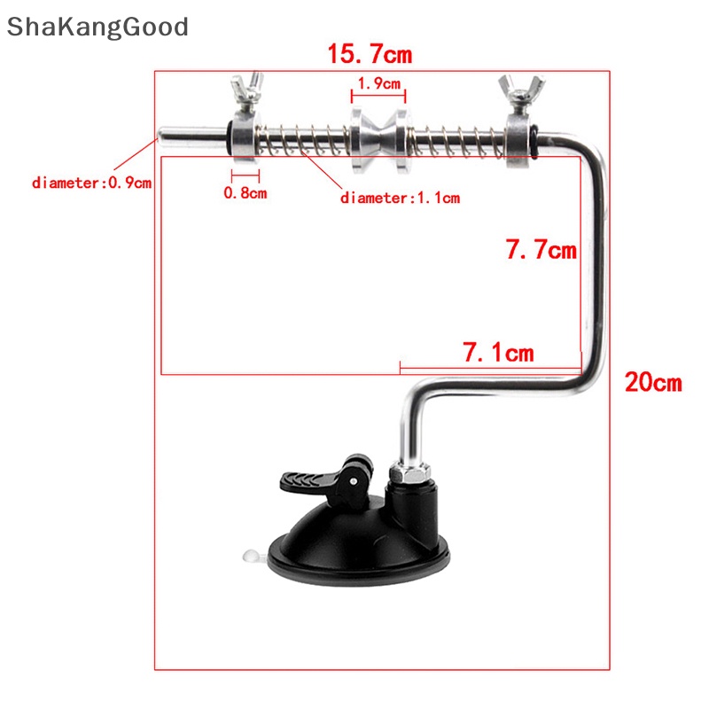 Skid Fishing line reel system Gulungan Gulungan Vakum Gulungan Vacum suction cup sea carp SKK