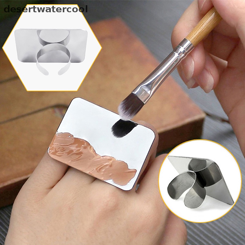 Deid Nail Art Makeup Kosmetik Cat Mixing Palette Cincin Alat Shadow Makeup Palette Martijn