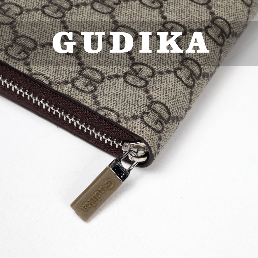 GUDIKA Wallet 5333 | Dompet Panjang Wanita Kulit Waterproof Motif GD Import Original