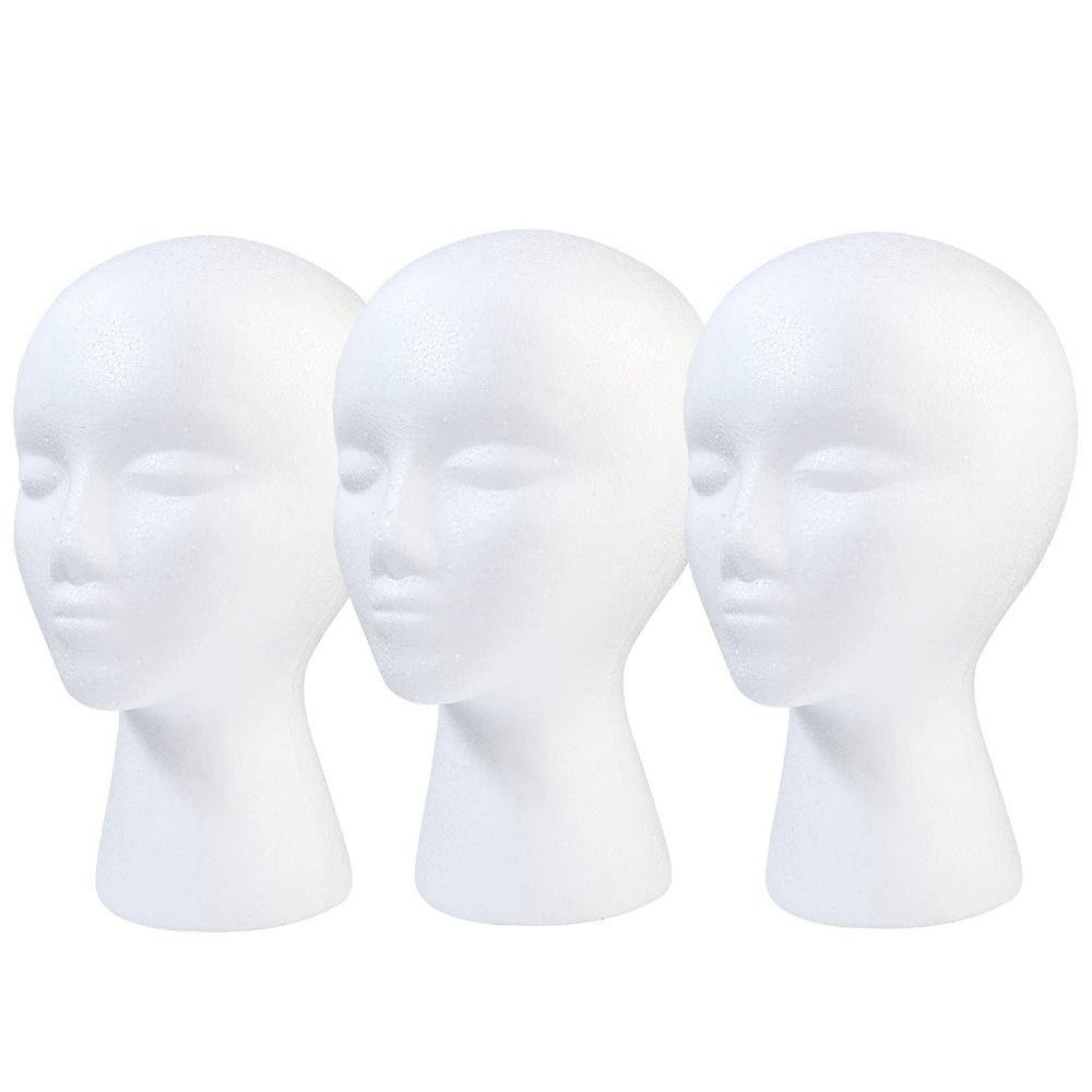 TOP Display Wig Model Kepala Model Kepala Wanita Dummy Foam Wig Head