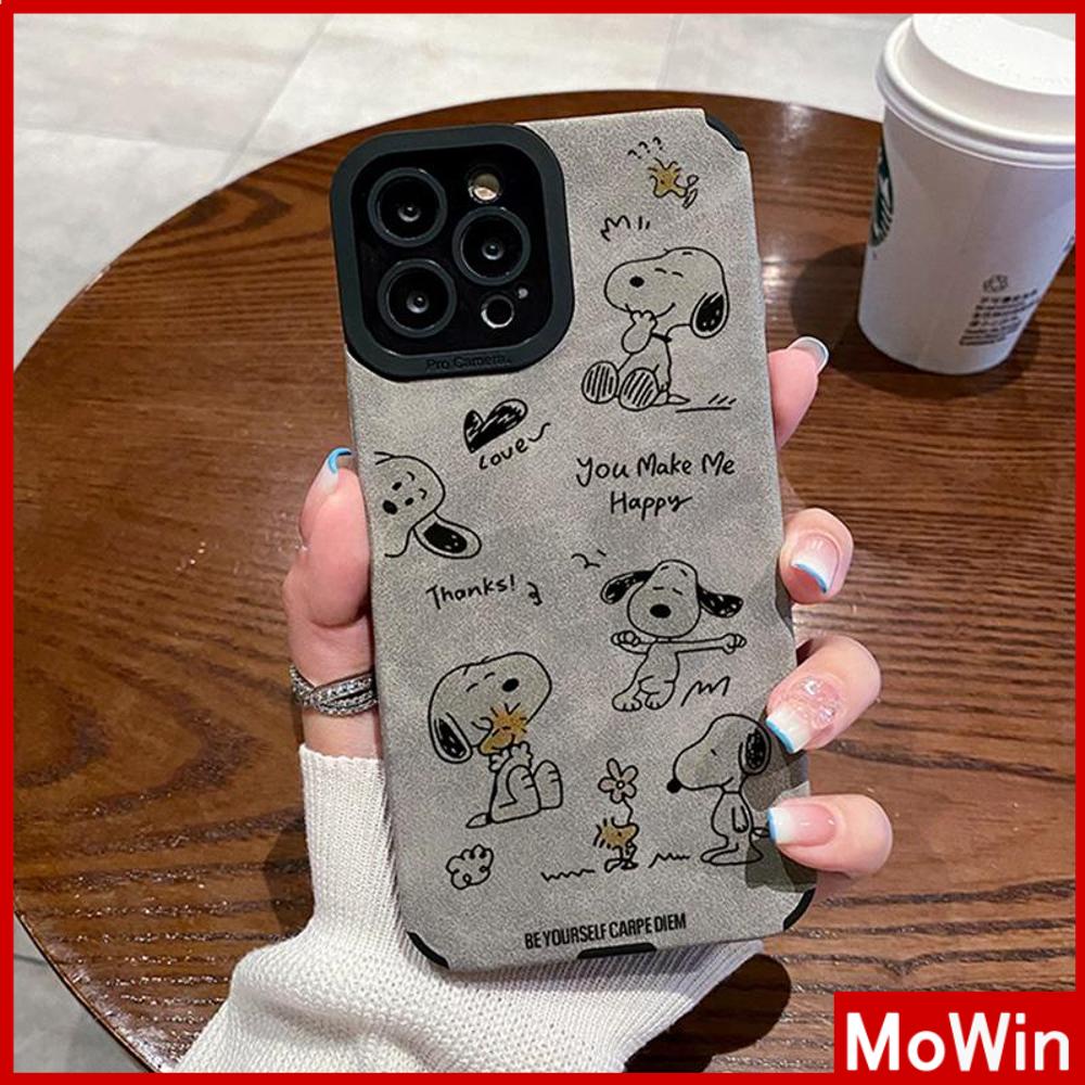 Case iPhone 14 Pro Max iPhone Case Pupil Eye Sticker Suede Shockproof Kamera Case Pelindung Lucu Kartun Anjing Putih Kompatibel dengan iPhone 13 Pro max 12 Pro Max 11 xr xs max 7 8Plus