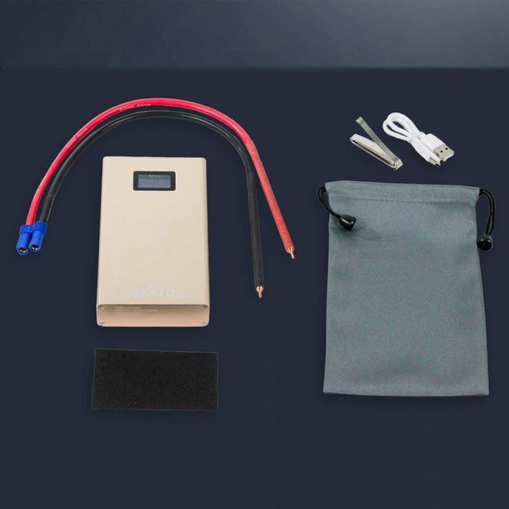 Mesin Las Mini Portable Welding Machine LCD 20 Gear 10600mAh