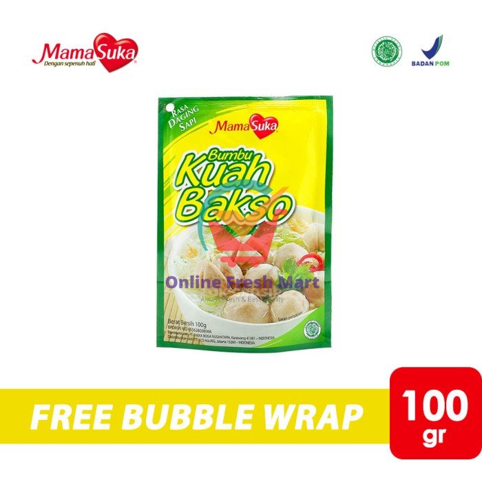 

Mamasuka Bumbu Kuah Bakso [100 gr] - Online Fresh Mart Denpasar