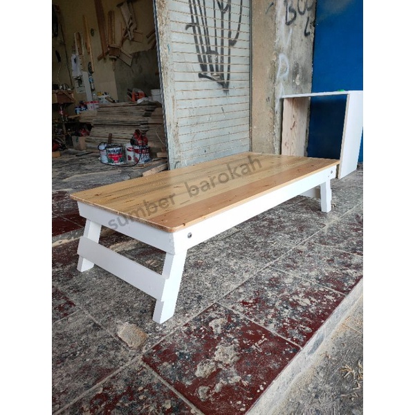 (074).   meja lesehan lipat meja lesehan  cafe