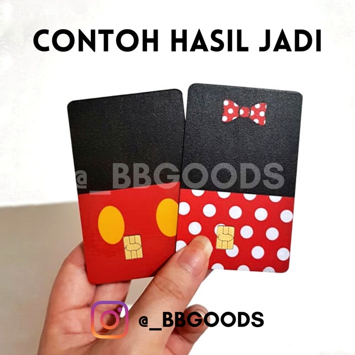 Kartu Flazz BCA Disney Mickey Minnie couple Rp.0 - minnie