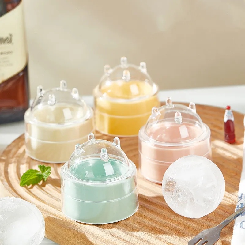 Cetakan Ice Cream Pops DIY/Lollipop Ice Ball Maker/Plastik Bayi Buah Goyang Alat Aksesoris Dapur Rumah