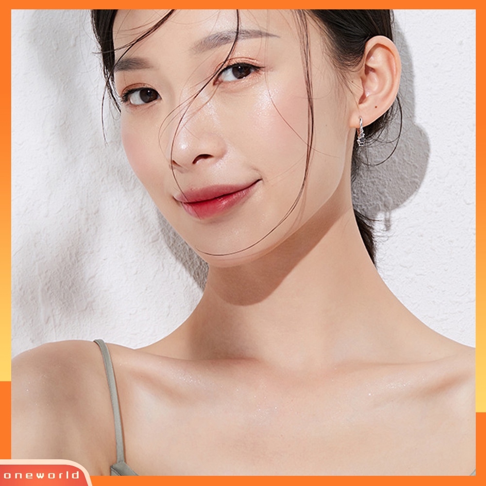 [WOD] Fashion Wanita Bintang Rumbai Menjuntai Drop Hoop Earrings Pesta Perhiasan Hadiah Ulang Tahun