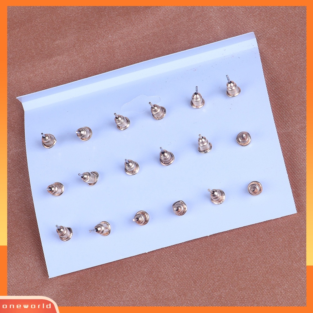 [WOD] 9pasang Wanita Fashion Perhiasan Berlian Imitasi Mengkilap Mutiara Imitasi Stud Earrings Hadiah