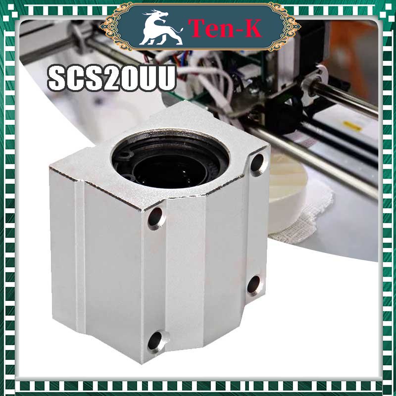 Linear Slide Block SCS12UU Linear Bearing Box Ukuran 3D Printer