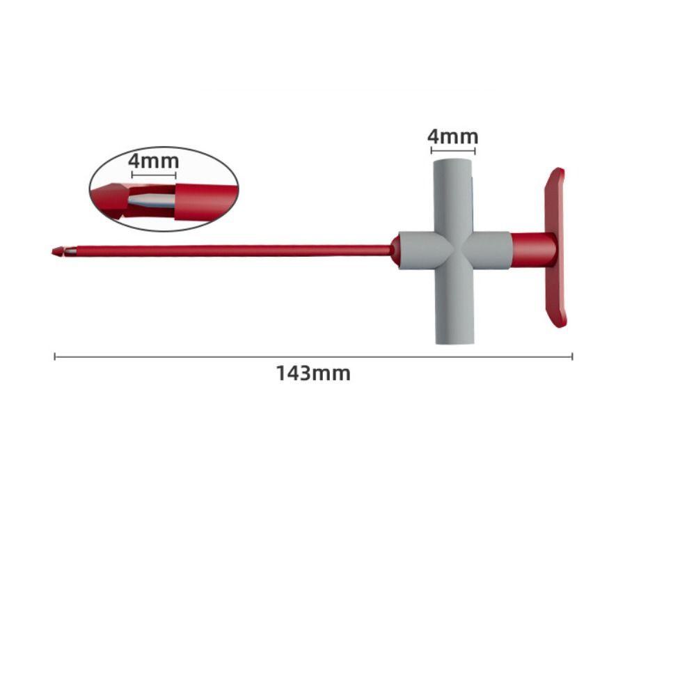 POPULAR Populer 2PCS Multimeter test leads Alat Perbaikan Mobil Peralatan Perbaikan Otomotif Alat Uji Elektronik Probe Tindik Kawat