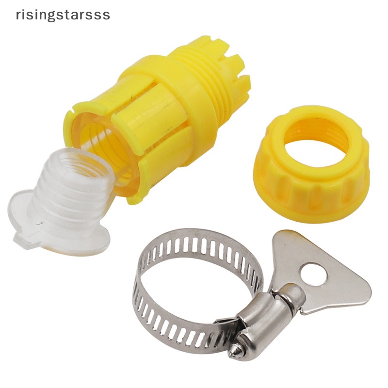 Rsid Span-new 1Pcs Universal ABS Pipe Hose Coupling Fitg Sambungan Kran Pipa Air PVC al Jelly