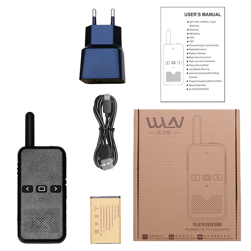 Handy Talky WLN C70A HT UHF TWO WAY RADIO 3 Warna walkie talkie 1 UNIT