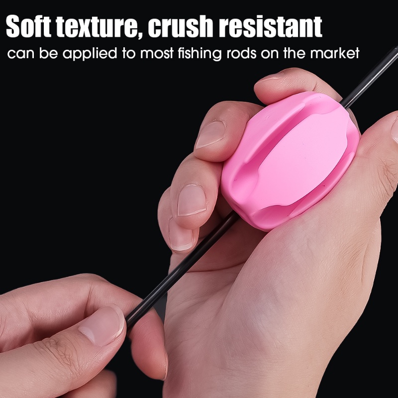1 Pc Warna Acak Reusable Fishing Rod Fixed Ball Rod Mini Perlindungan Anti-Tabrakan Pancing Stopper Alat Pancing Aksesoris