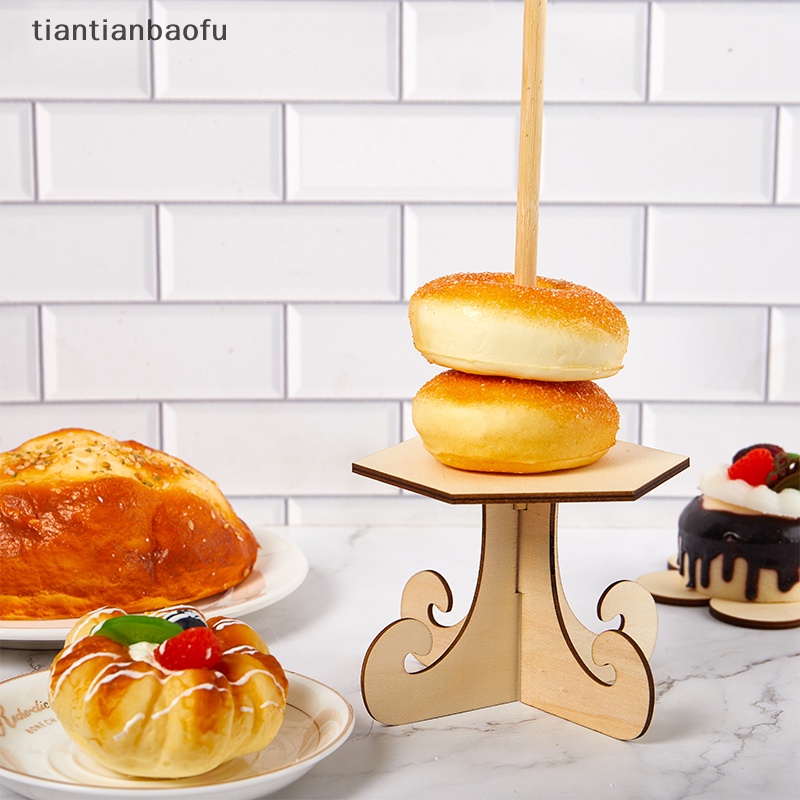 [tiantianbaofu] 1pcs Stand Display Donat Donut Dekorasi Pesta Tempat Donat Pesta Pernikahan Butik