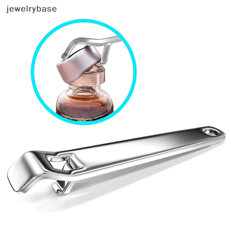 [jewelrybase] 1pc al Stainless Steel Opener Botol Cairan Oral Ampule Pembuka Butik