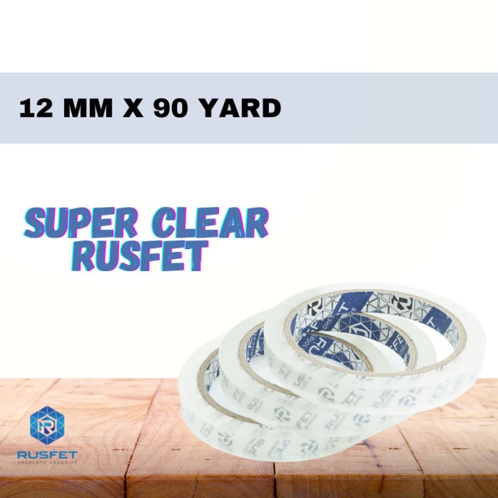 

[SC] LAKBAN SUPERCLEAR PREMIUM RUSFET 12MM X 90 YARD