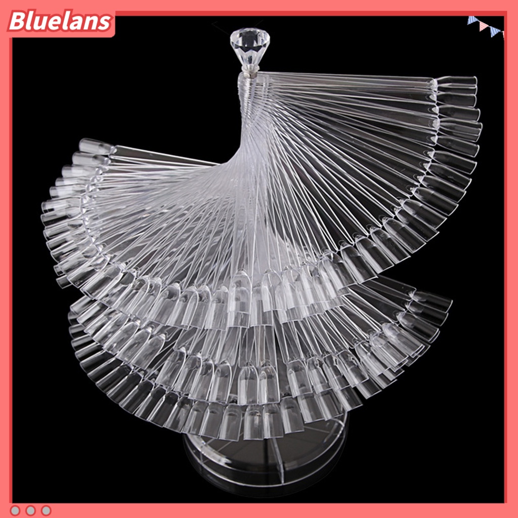 [BLM] Gel Polish Display Stand Rotatable Detachable Smooth Edge Reusable Display Kuteks Plastik Gel Manicure Holder Rak Kuku Seni Berdiri Untuk Salon Kuku