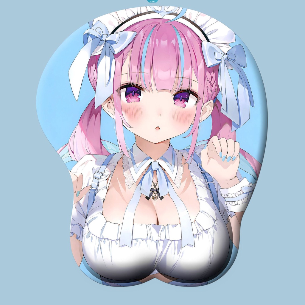 Kreatif 3D Silicone Mouse Pad Anime Sexy Beauty Lucu Hot Girl Ins Style Mouse Pad [ZK]